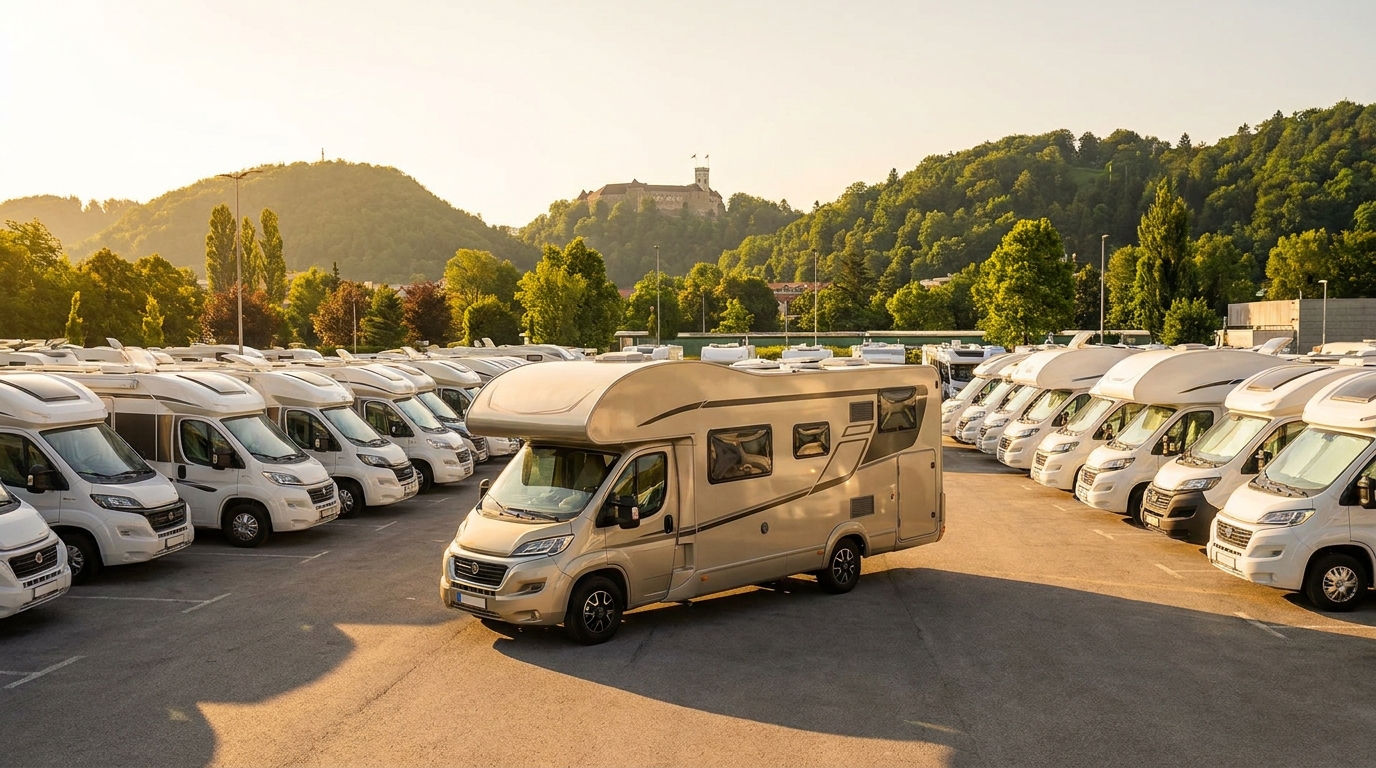 Map for Budget RV Driving in Ljubljana - Save on Fuel 2026
